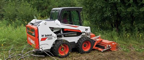 bobcat skid steer mowing|bobcat skid steer mower attachment.